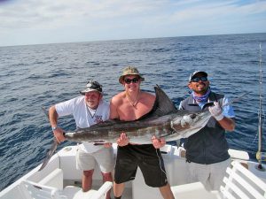 Striped Marlin fished in Cabo San Lucas on 1/07/19