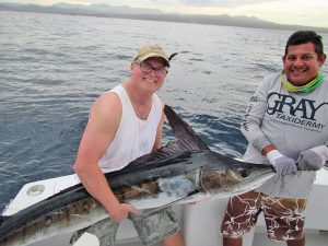 Striped Marlin fished in Cabo San Lucas on 1/14/19