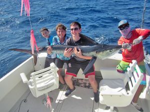 Striped Marlin fished in Cabo San Lucas on 1/27/19