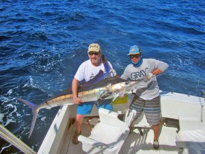 Striped Marlin fished in Cabo San Lucas on 2/05/19