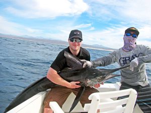 Striped Marlin fished in Cabo San Lucas on 2/27/19