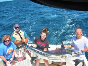 Catch & release 130 LB Striped Marlin in Cabo San Lucas on 7/12/2021