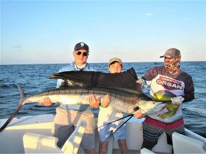 Caught 100 pound Pacific Sailfish in Cabo San Lucas on 7/22/21