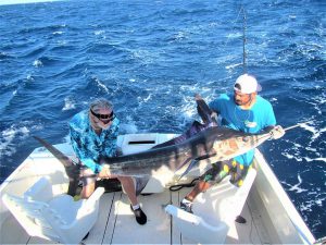 Catch & release 130 & 140 LB Striped Marlin in Cabo San Lucas on 9/2/2021
