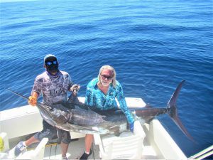 Catch & release 300 LB Blue Marlin in Cabo San Lucas on 9/6/2021