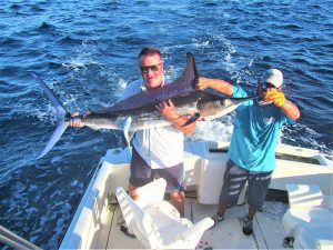 caught and released 100 and 110 pound Striped Marlin in Cabo San Lucas on 10/6/2021