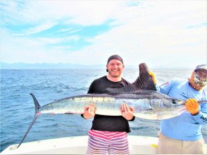 Caught and released a 120 and 140 LB. STRIPED MARLIN in Cabo San Lucas on 11/9/2021