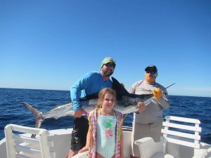 Caught and released 120 LB. Striped Marlin in Cabo San Lucas on 12/21/2021