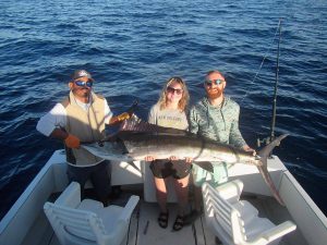 Caught and released 100, 120 and 120 LB. Striped Marlin in Cabo San Lucas on 12/24/2021